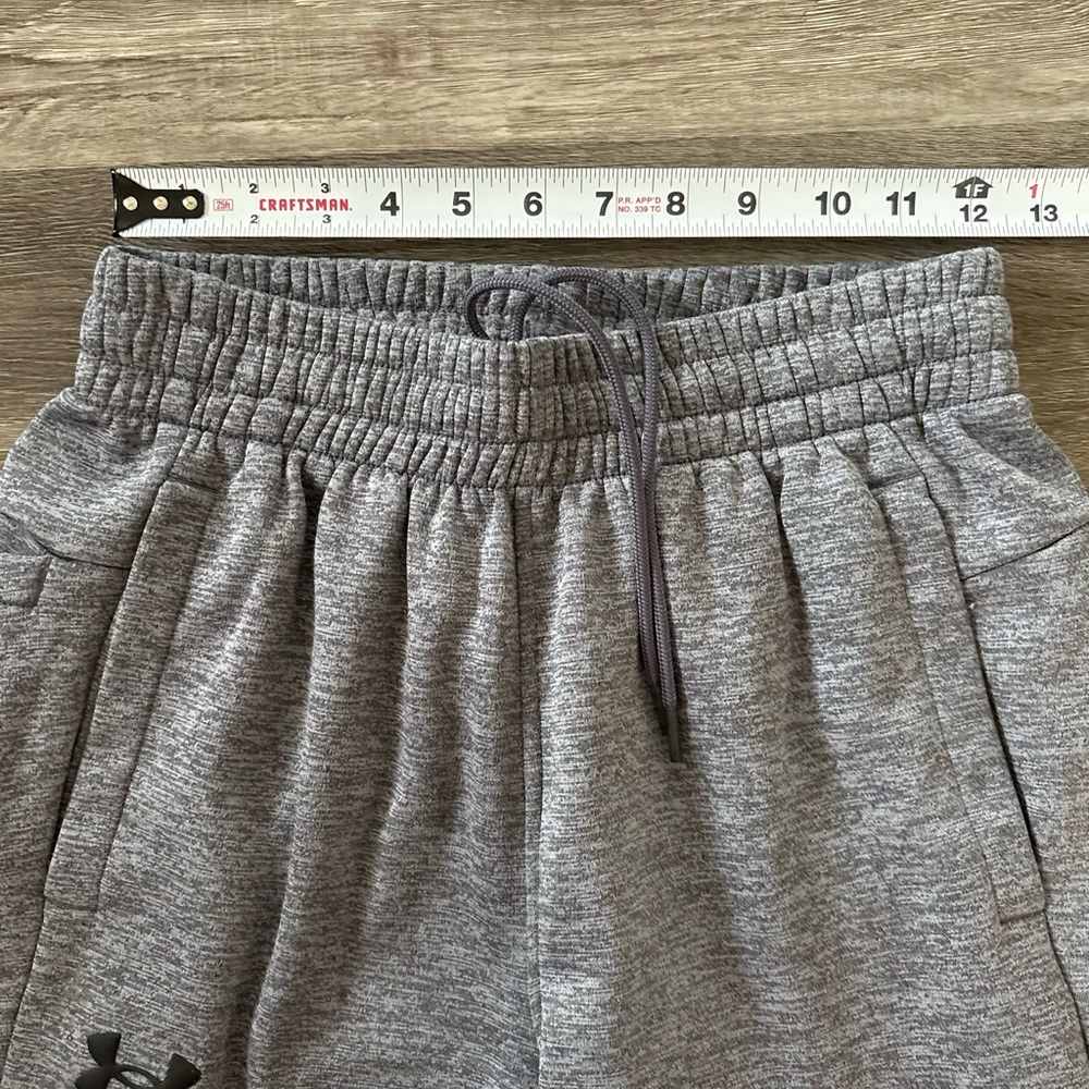 Women’s Small Under Armour Heather Gray Jogger Sweatpants - Picture 5 of 6